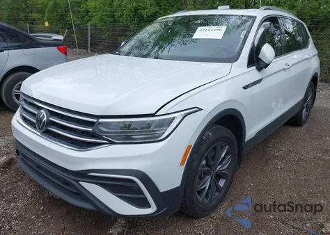 2022 Volkswagen Tiguan 2.0T Se из США, поврежденный, VIN 3VV3B7AX4NM125651